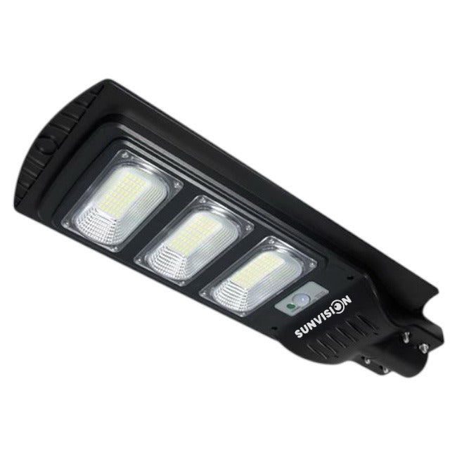 Мощна Тройна Соларна лампа за външен монтаж COB LED 1350W