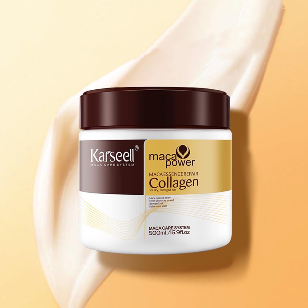 Колегенова маска за коса терапия Karseell Maca Power