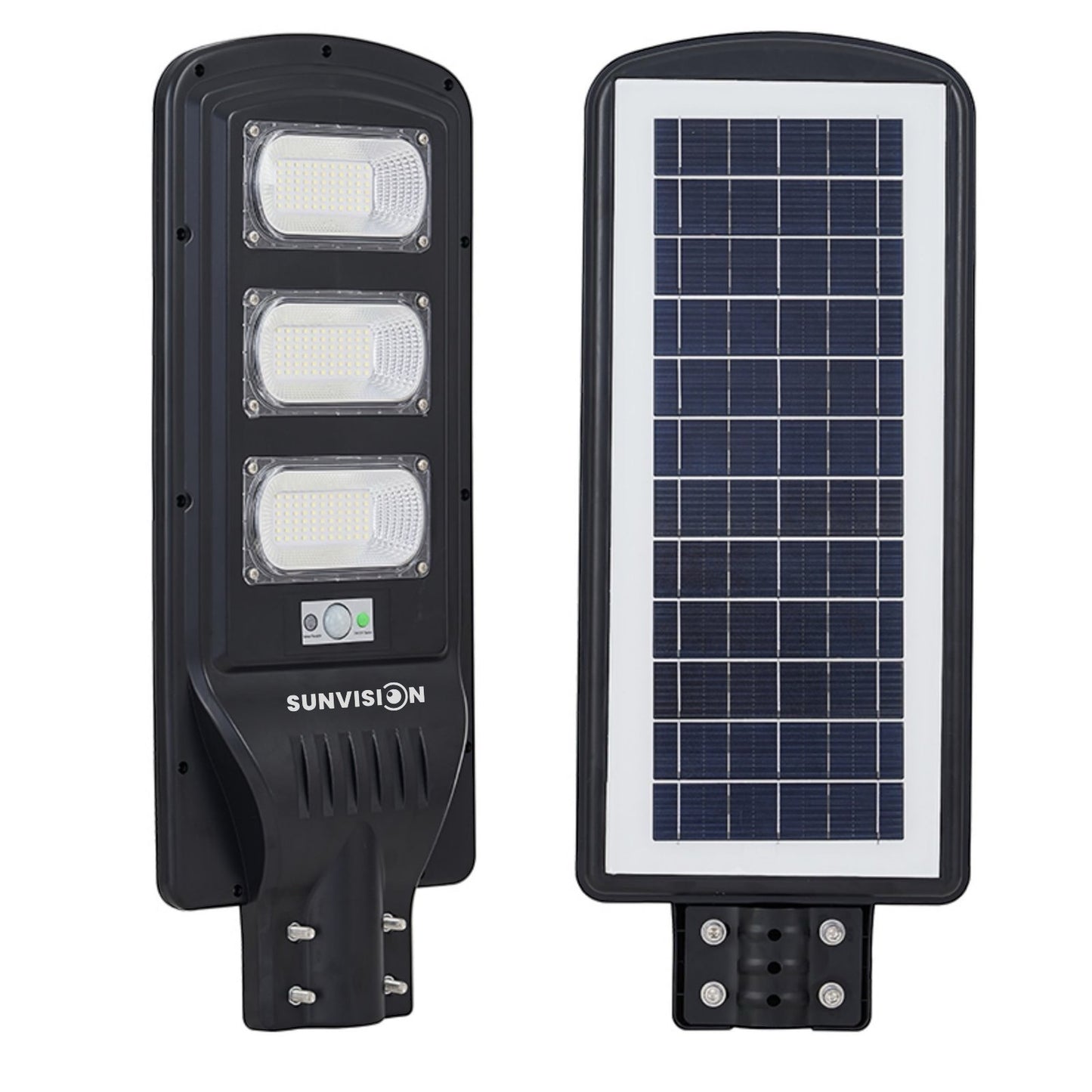 Мощна Тройна Соларна лампа за външен монтаж COB LED 1350W