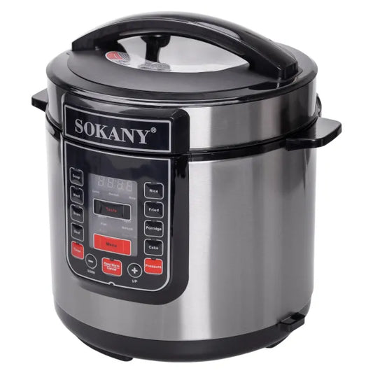 Мултикукър 7 литра с многофункционални режими за готвене 1000W Sokany