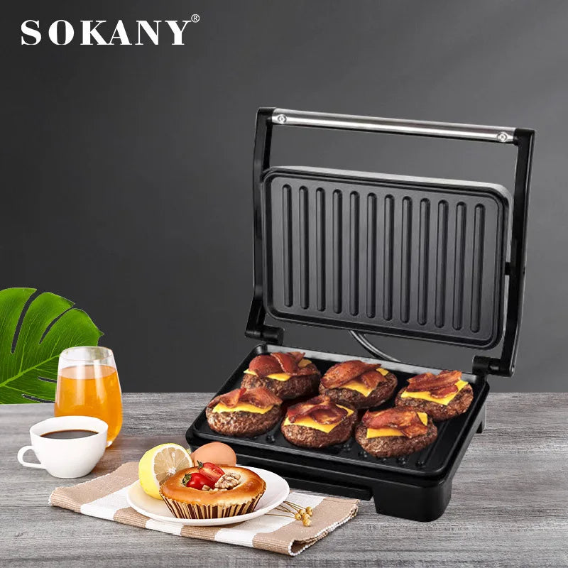 Електрически грил скара с незалепващо покритие 850W SOKANY