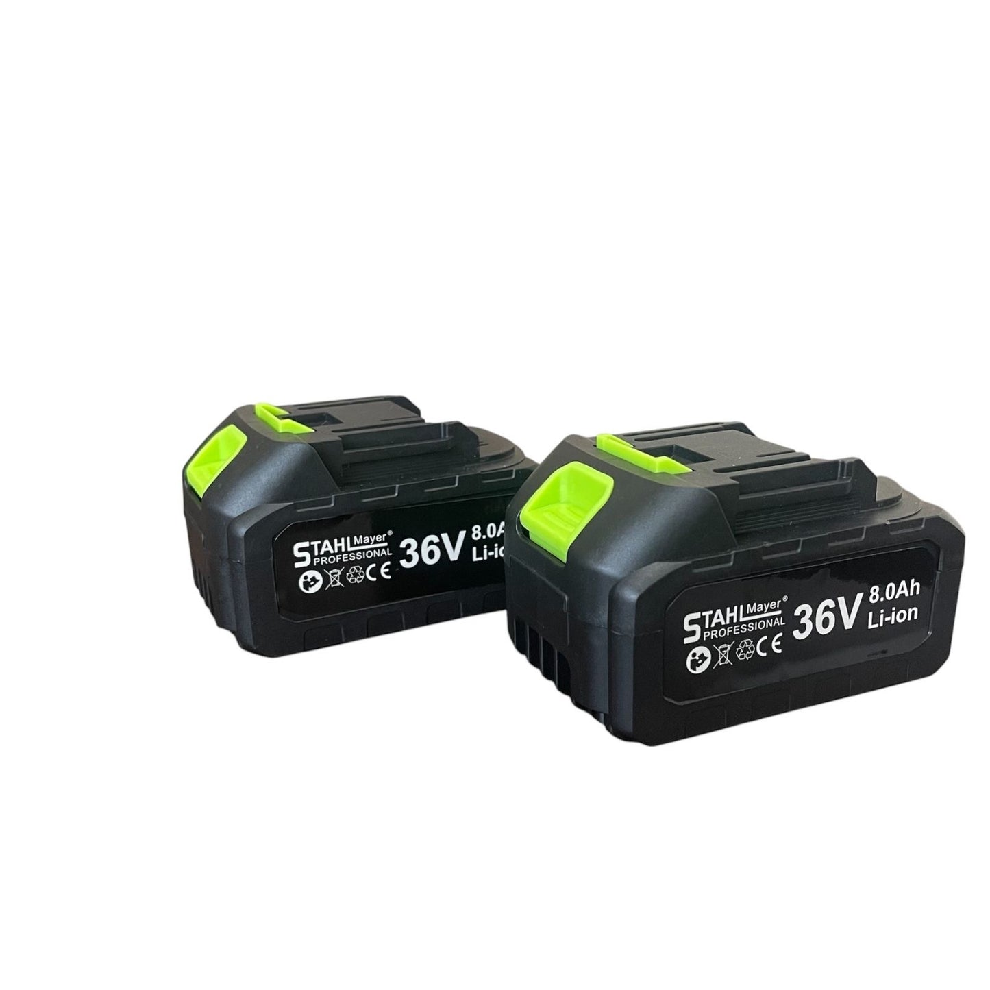 Акумулаторна телескопична резачка 36V Li-Ion с 2 батерии и 2 вериги STAHLMAYER